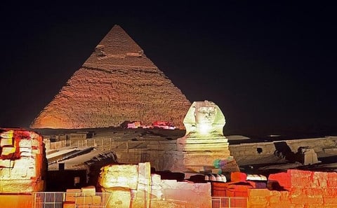 Giza Pyramids Sound and Light show