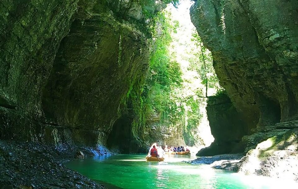 Martvili Canyon, Prometheus Cave and Kutaisi from Batumi.