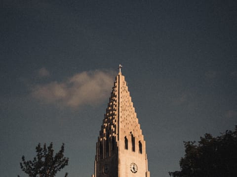 The tower of Hallgrímskirkja
