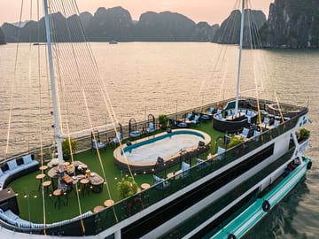 Amethyst 5 Star Cruise Luxury Halong 1 Day Trip From Harbor