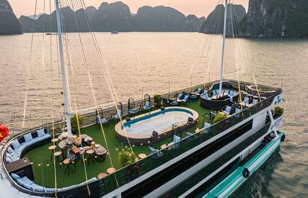Amethyst 5 Star Cruise Luxury Halong 1 Day Trip From Harbor