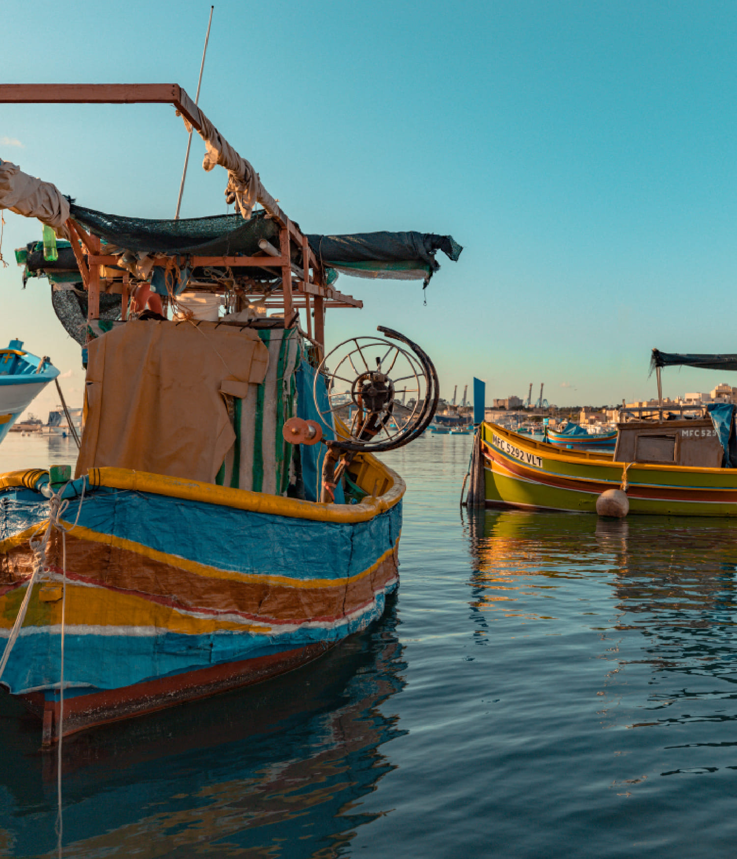 Vist Marsaxlokk by Hop-on Hop off bus in Malta