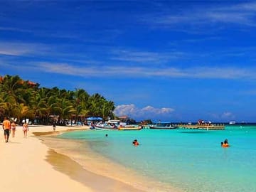 West Bay beach