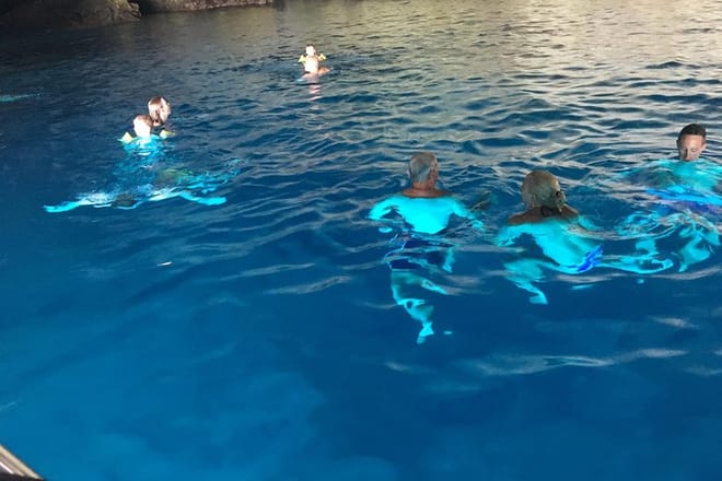 Blue Cave &amp; Swimming