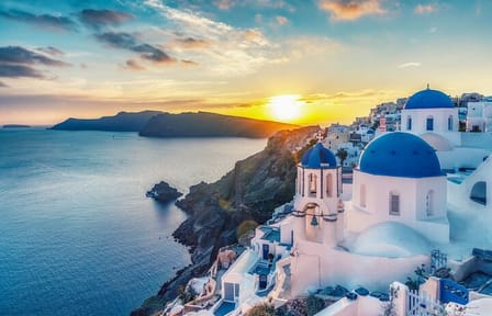 2-Day Tour from Athens to Santorini and Mykonos Islands