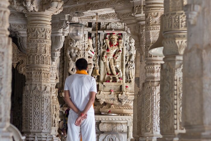 Inside Part of Ranakpur Temple