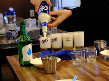 Korean Drinking Games Night Experience in Seoul