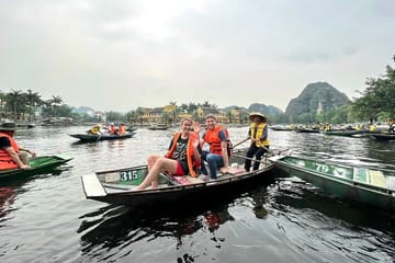 Ninh Binh Full-Day Tour: Hoa Lu, Tam Coc Boat Ride, Mua Cave