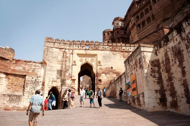 Inside Part of Mehrangarh Fort
