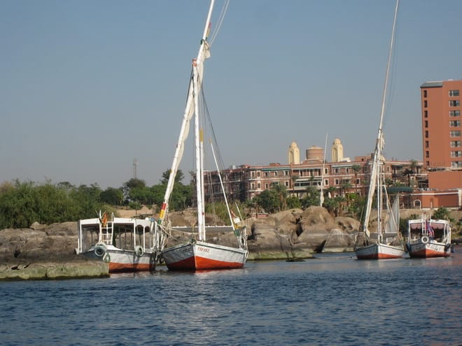 Aswan felucca ride, aswan, felucca