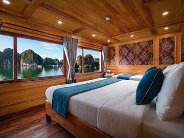 Halong Venezia Cruise - Ocean VIew Cabin