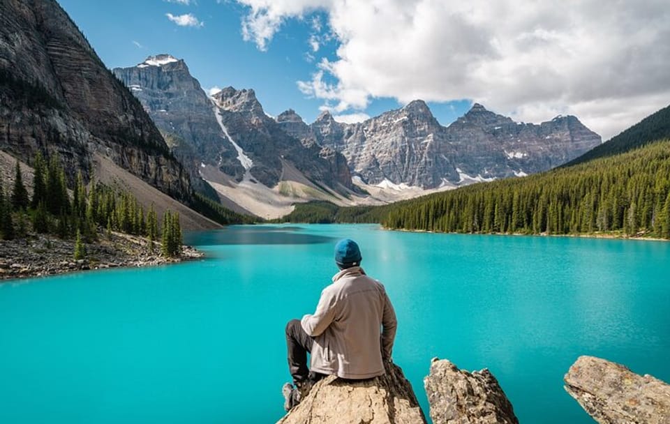 Moraine Lake Louise Emerald Johnston Canyon from Canmore Banff