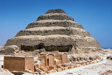Saqqara and Memphis city with Pyramid Entry and Lunch