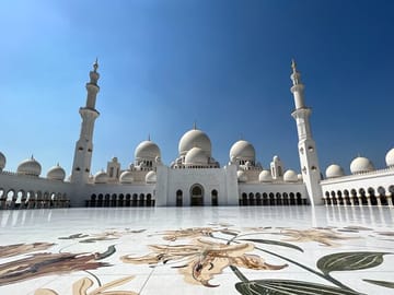 Abu Dhabi City Tour Grand Mosque from Ras al Khaimah