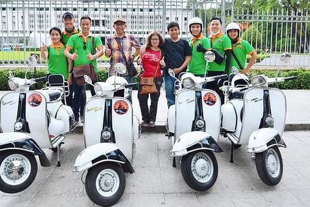 Explore Saigon’s Hidden Gems on a Vespa Scooter Tour