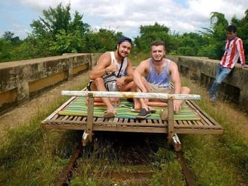 Tuk Tuk Tour of Battambang's Bamboo Train and Caves