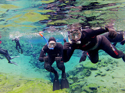 Above & Below: Silfra Snorkeling & Fly Over Iceland - with Snorkeling Photos, photo 3