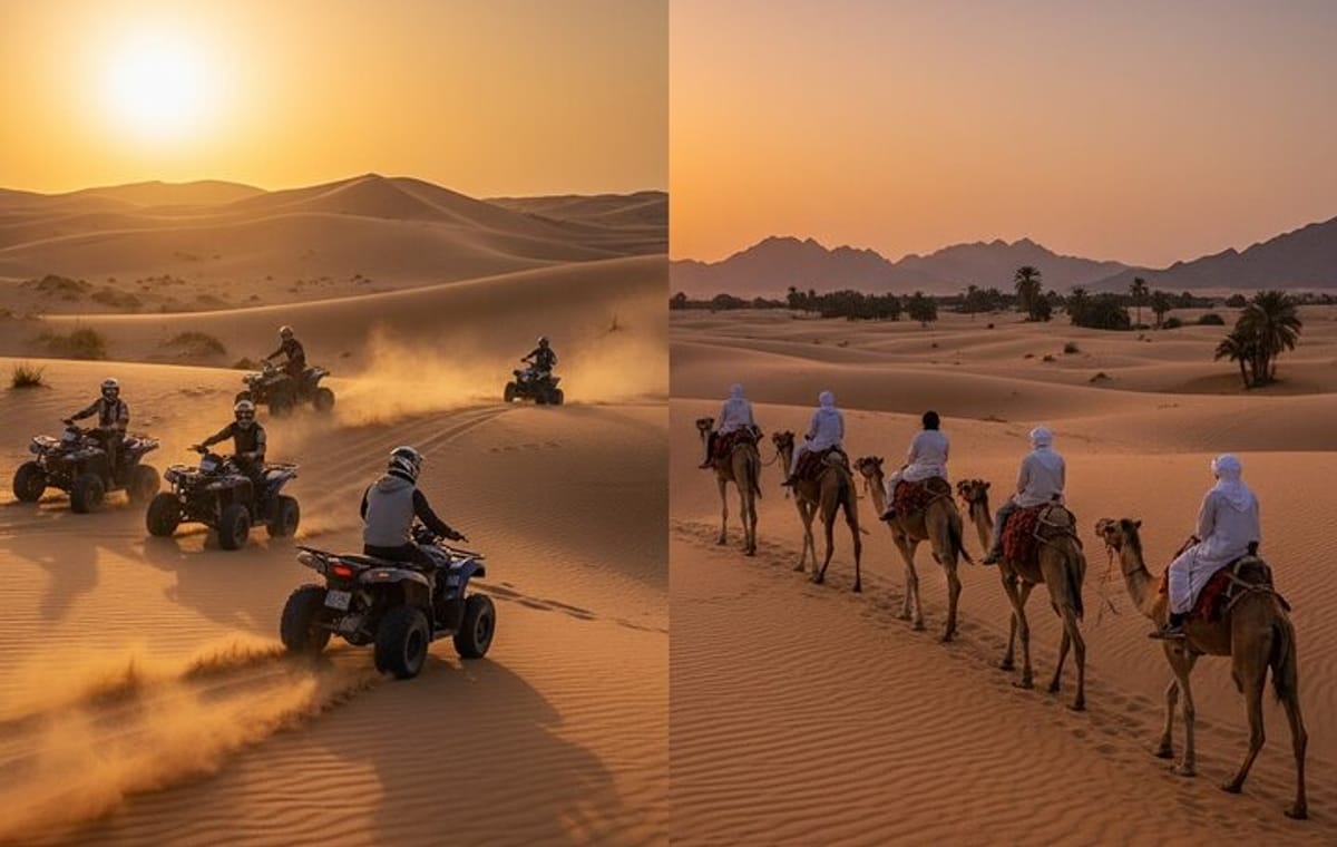 Amazing Quad biking & Camel ride in Sharm el-Sheikh