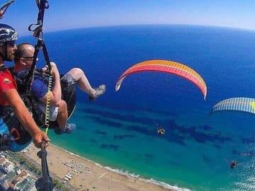 Tandem Paragliding with a Licensed Guide from Antalya