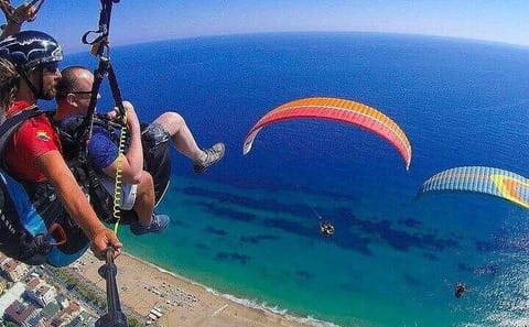 Tandem Paragliding Adventure in Aksu, Türkiye with Transfers