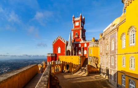 Lisbon to Sintra: Pena Palace and Wine Tasting Tour