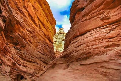 Jeep Safari Canyon Salama and Snorkeling in Dahab City From Sharm