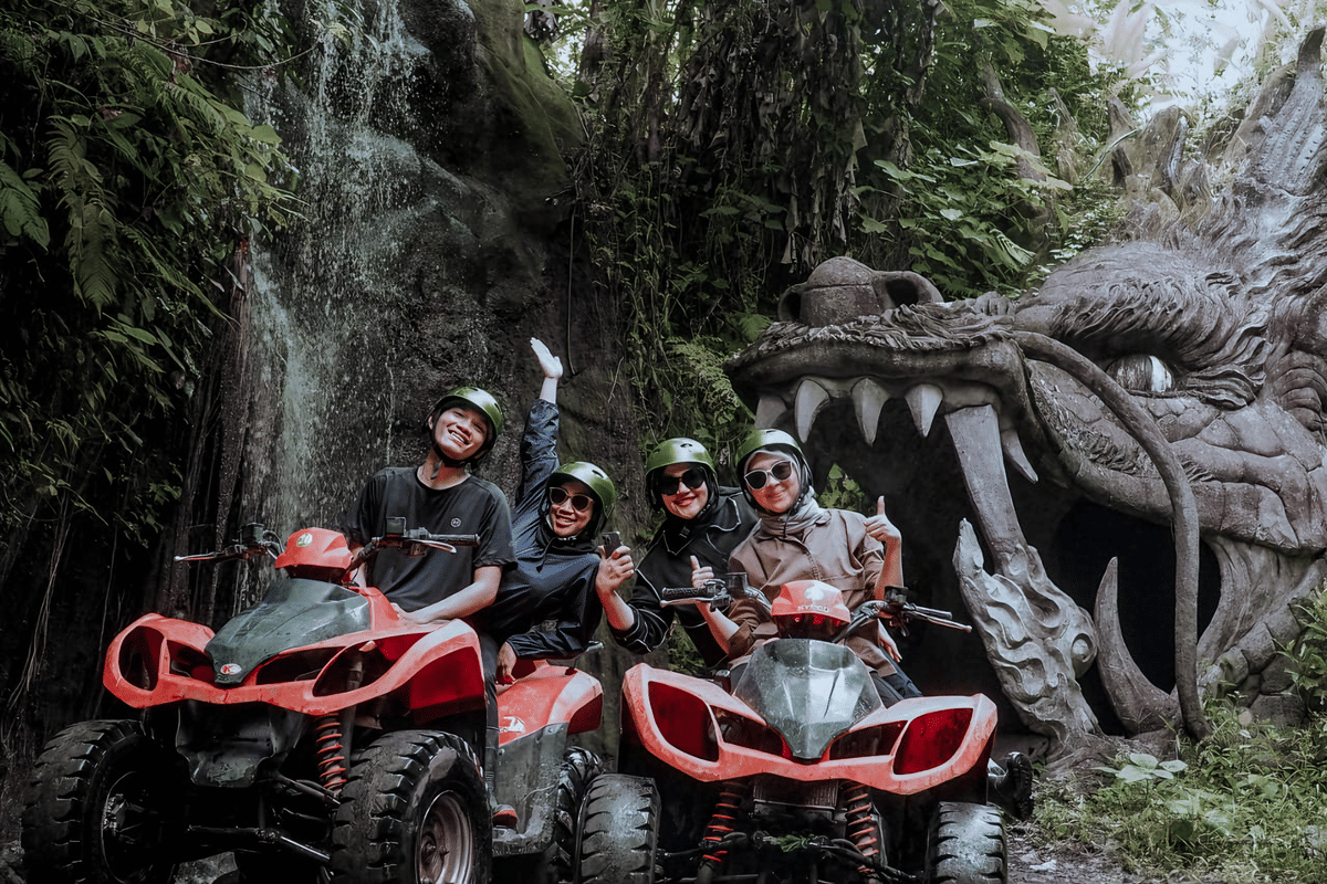 ATV Temple Run and White Water Rafting Bali