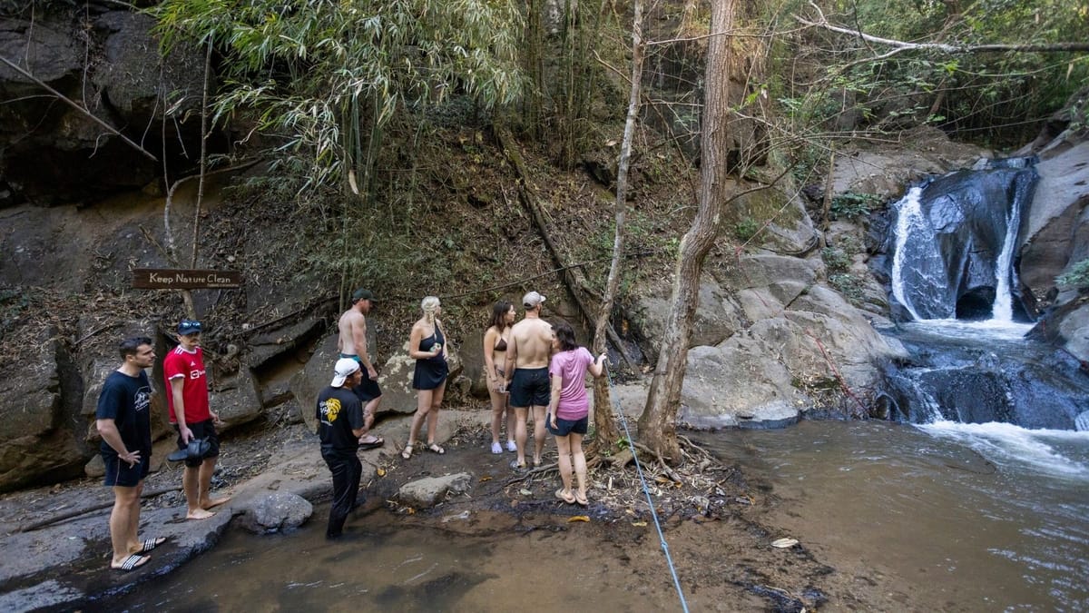 Chiang Mai Half-Day Adventure: River Tubing & Waterfall Slide