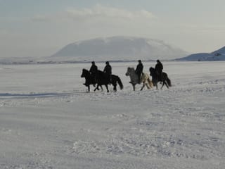 Riding on ice - Lake Myvatn, photo 6