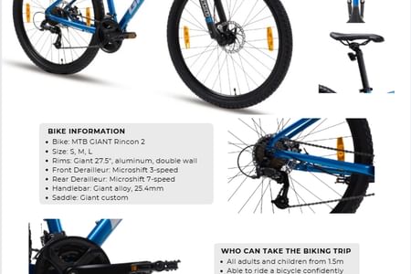 Bike Rental 2 hours