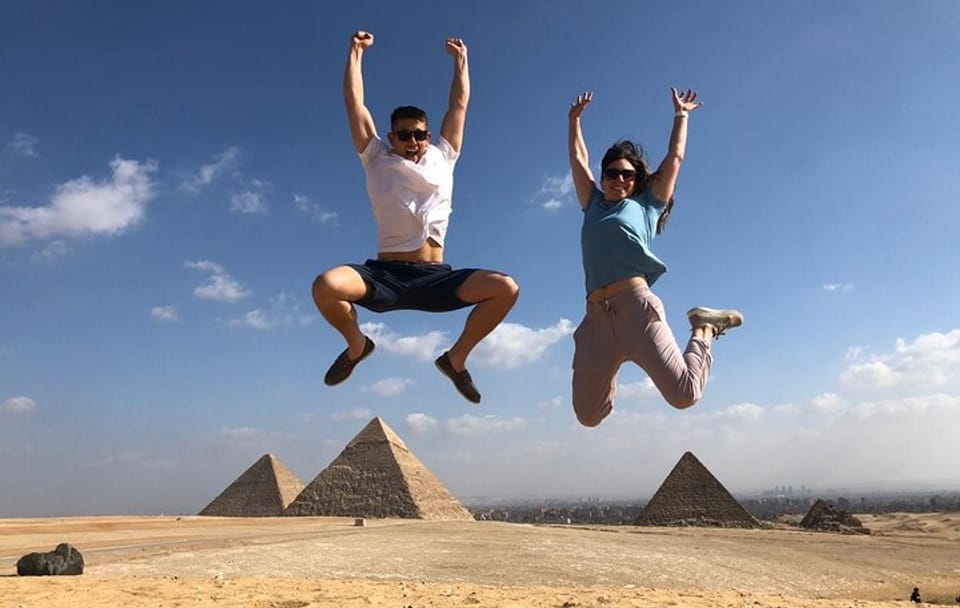 Giza Pyramids and Sphinx Tour with Camel Ride