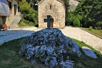 Natural limestone monolith "The Katskhi Pillar"