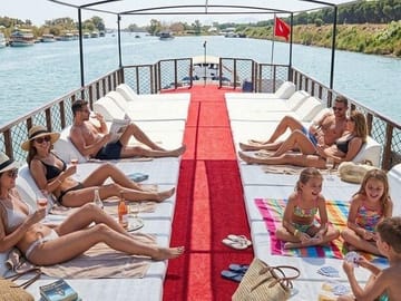 Antalya Waterfall Boat Tour with Lunch Transfer and Soft Drinks