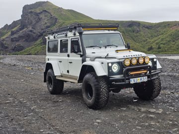 Private Thorsmork Valley Day Tour by Super Jeep from Reykjavik
