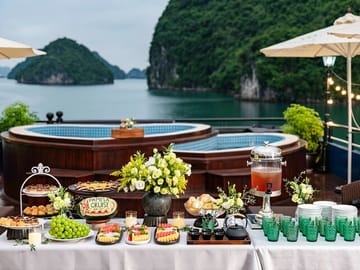 1 Day Pamela 5 Star Luxury Cruise From Halong Bay, Jacuzzi Pool