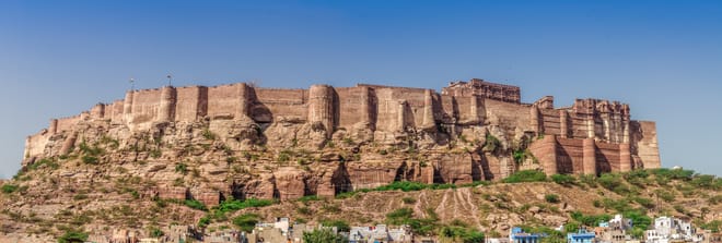 View From Jee Ri Haveli Hotel in Jodhpur