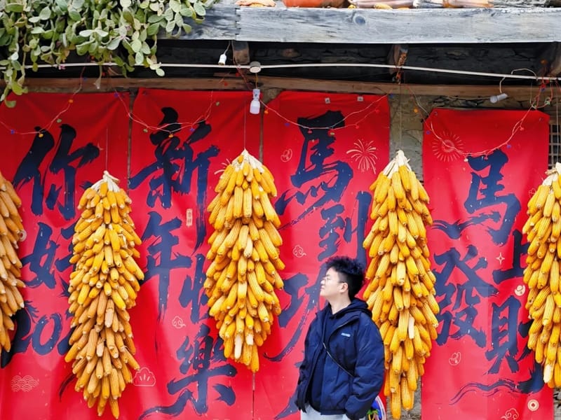 Chengdu: Qiang Village & Cherry Picking Private Day Trip