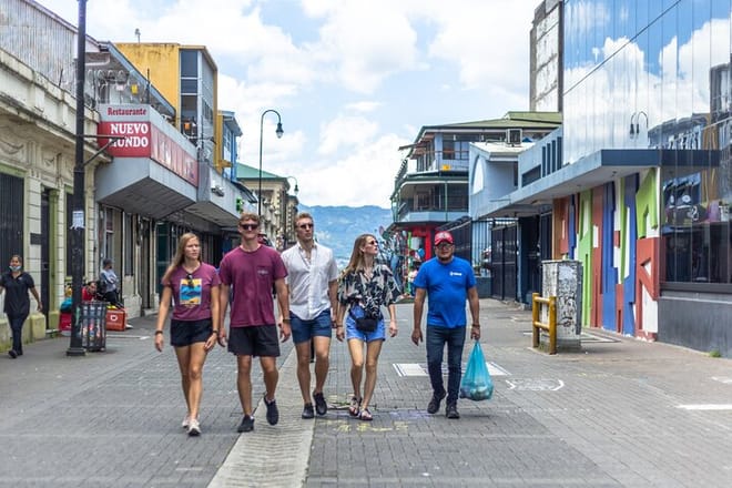 San Jose: Bites and Sights Walking Food Tour and National Museum