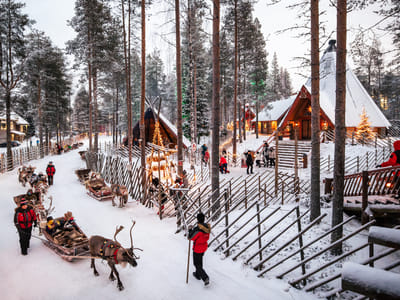 Reindeer Path – A 400-Meter Reindeer Sleigh Ride with Santa's Reindeer