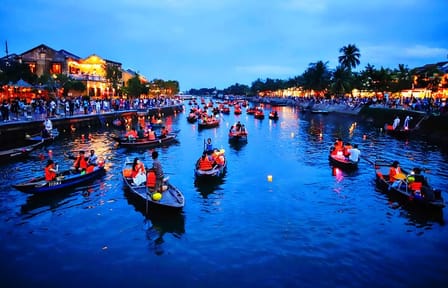 Coconut Boat Ride and Hoi An City Tour in Da Nang