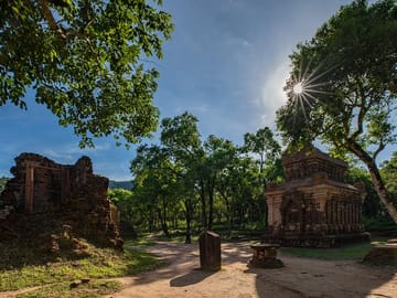 Full-Day Cultural Tour of My Son and Marble Mountains from Hoi An