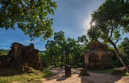 Full-Day Cultural Tour of My Son and Marble Mountains from Hoi An