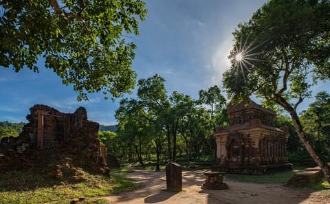 Full-Day Cultural Tour of My Son and Marble Mountains from Hoi An