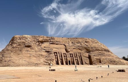 Abu Simbel Temples Air Tour from Aswan with Transfers