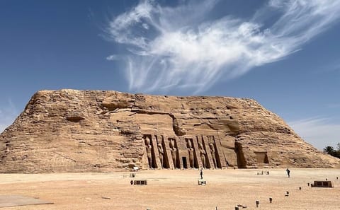Abu Simbel Temples Air Tour from Aswan with Transfers
