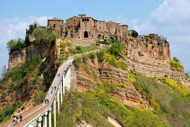 View of Civita di Bagnoregio