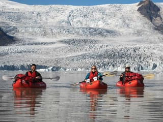 Fjallsarlon Lagoon Kayaking & Glacier Hike, photo 9