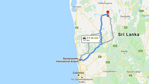 Colombo Airport (CMB) to Embogama City Private Transfer