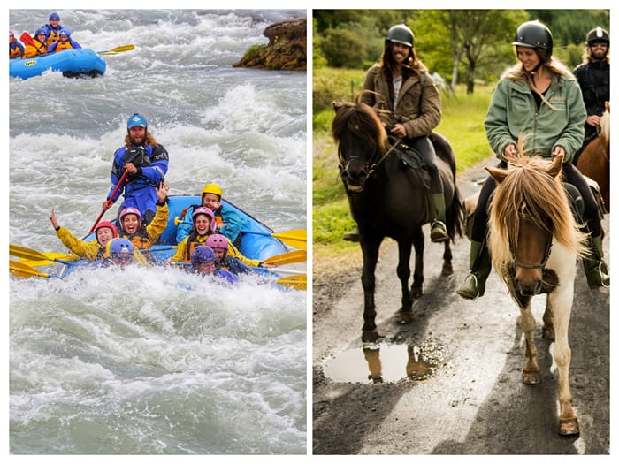 Rafting and Riding