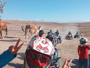 Agafay Desert Quad & Camel Tour with Dinner Show